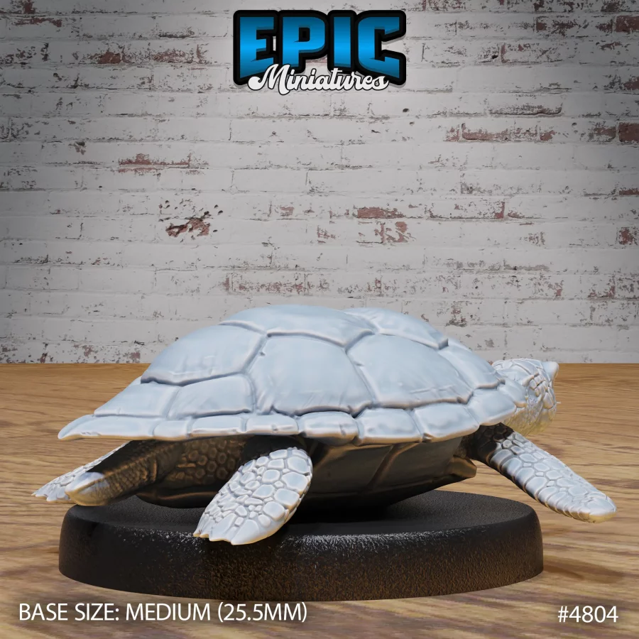 Sea Turtle - 2 Variations (Medium) - Image 3