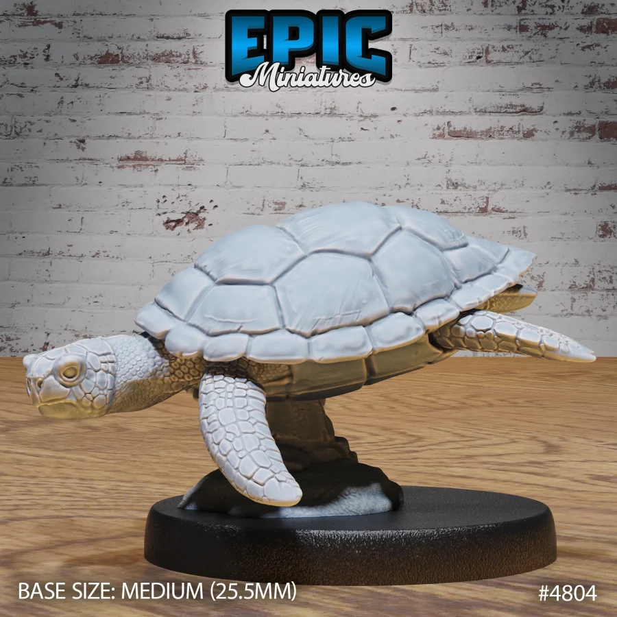 Sea Turtle - 2 Variations (Medium) - Image 4