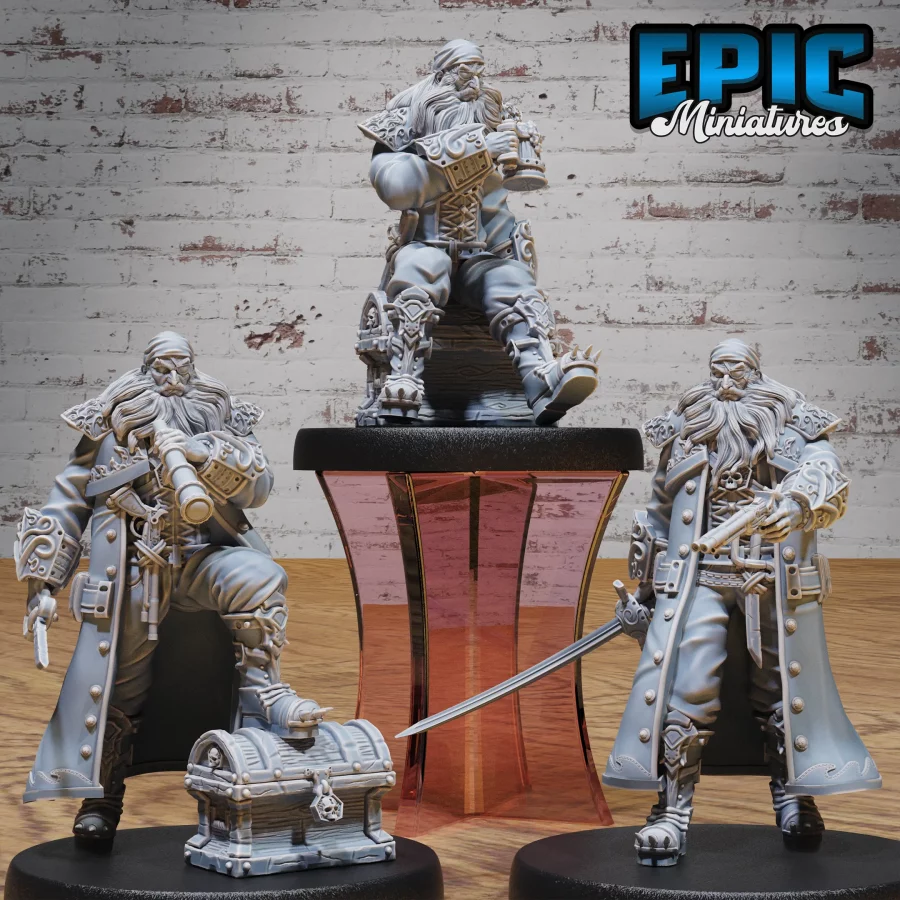 Pirate Captain Barbarossa Set