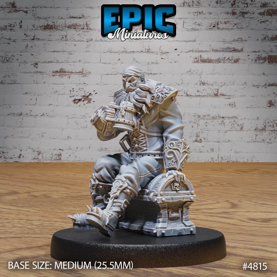 Pirate Captain Barbarossa Drink (Medium)