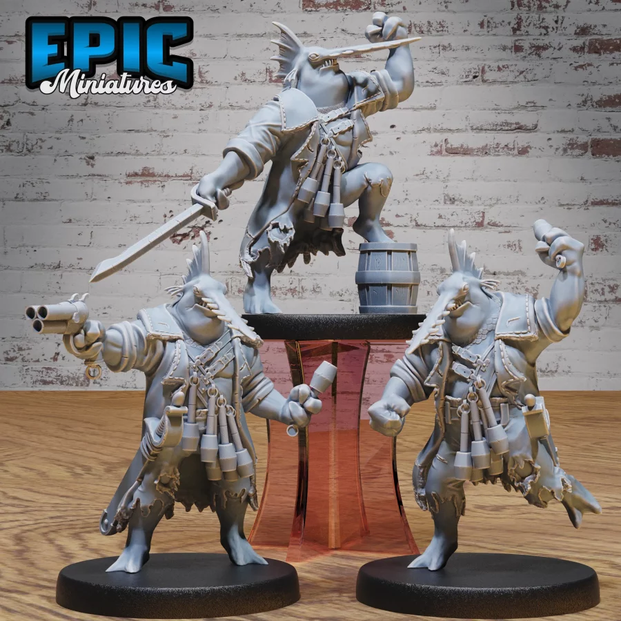 Sawhead Pirate Set