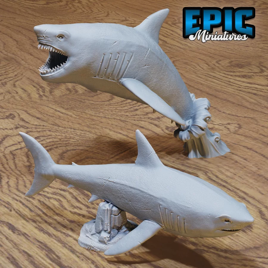 Great White Shark / Great White Shark Attack Set