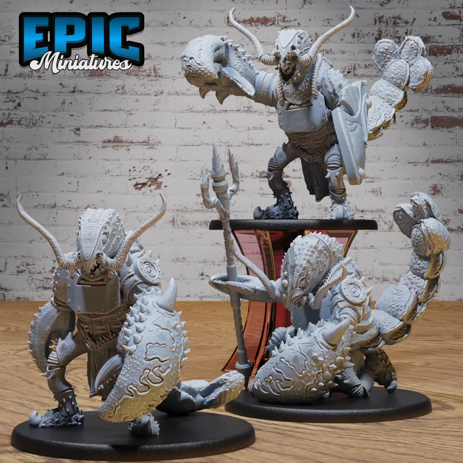Lobster Folk Warrior Set