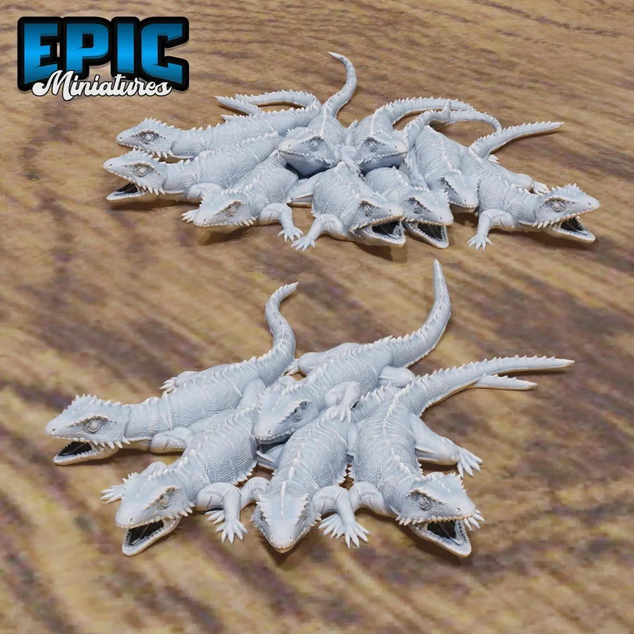 Lizard Swarm Small / Lizard Swarm Big Set