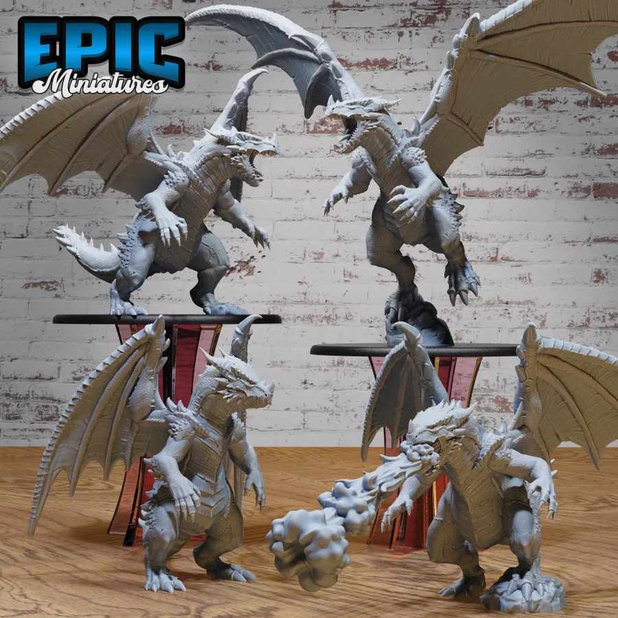 Bipedal Dragon Set