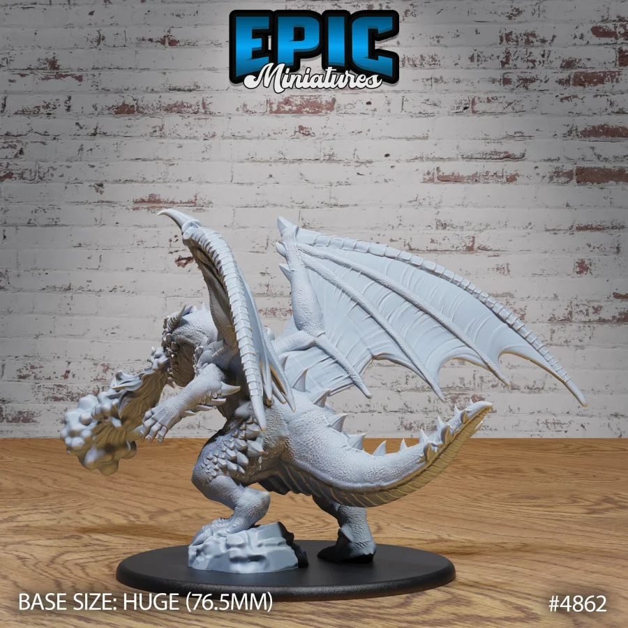 Bipedal Dragon Firebreath (Huge) - Image 2