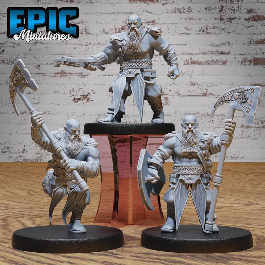 Dwarf Raider Set