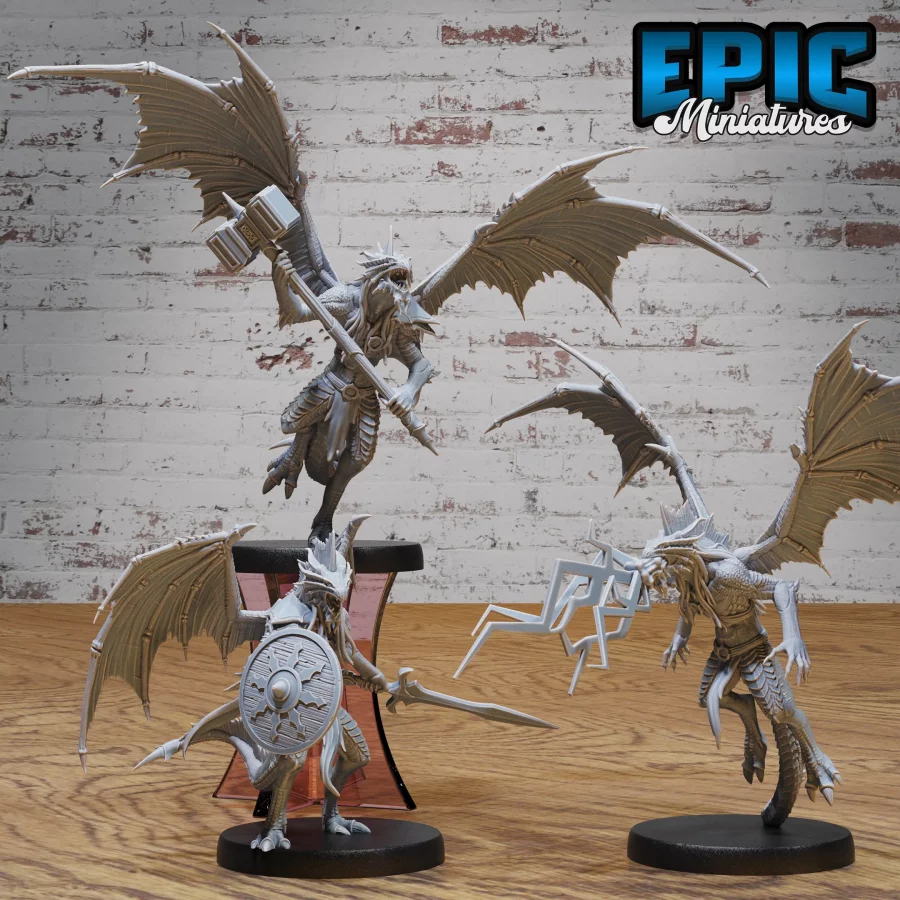 Draconic Demon Bronze Set