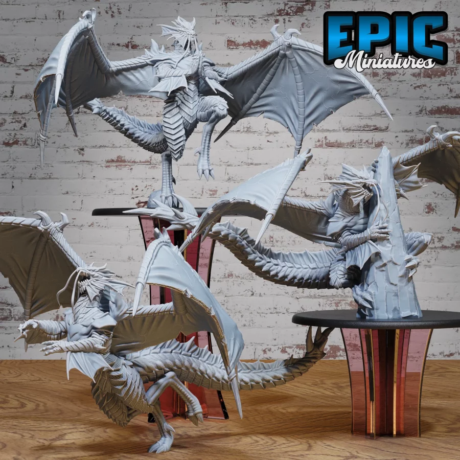 Platinum Dragon Set