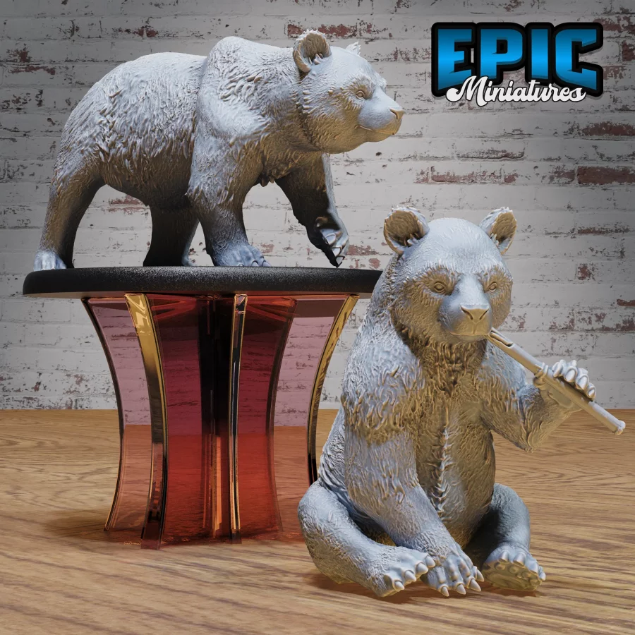 Panda Bear / Panda Bear Eating Set