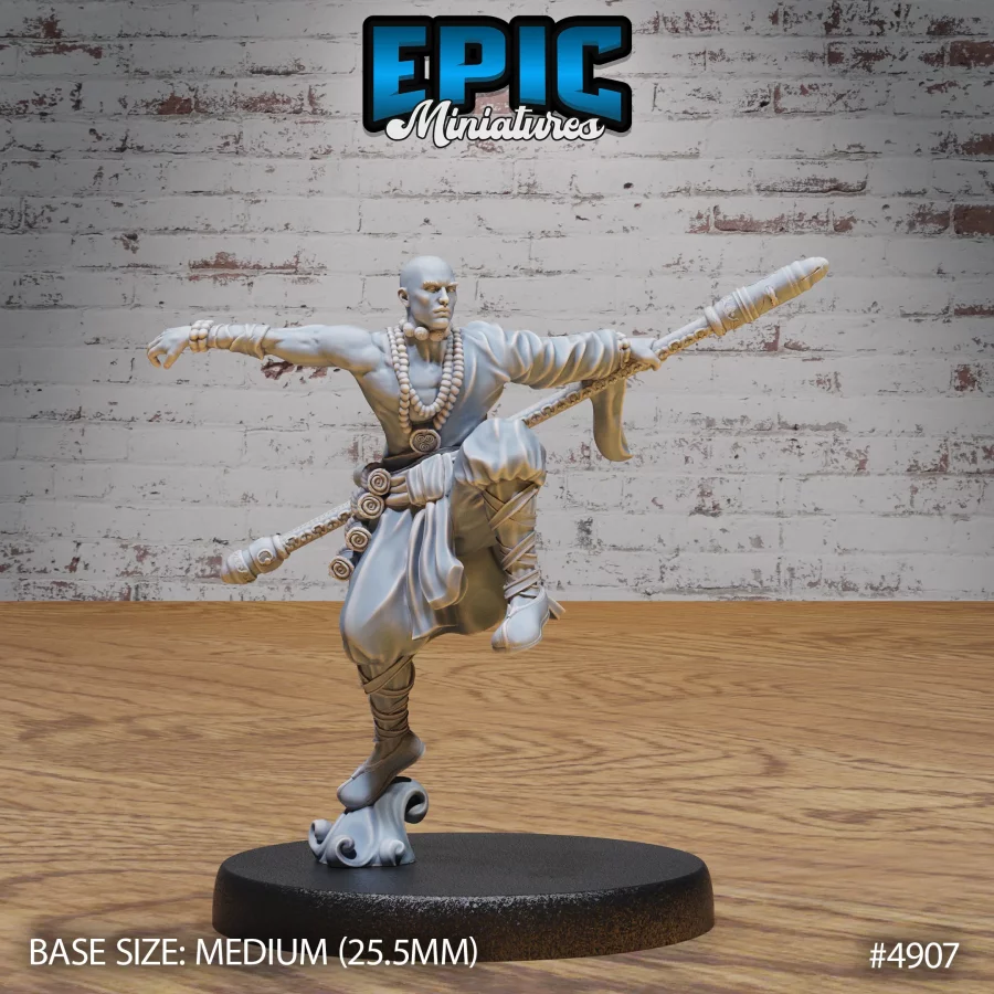 Shaolin Monk Attack (Medium)