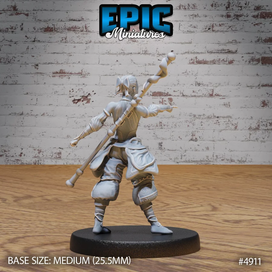 Monk Adventurer Female Command (Medium) - Image 2