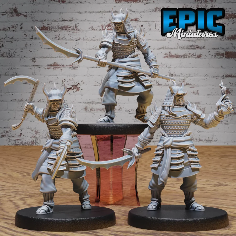Oni Samurai Set
