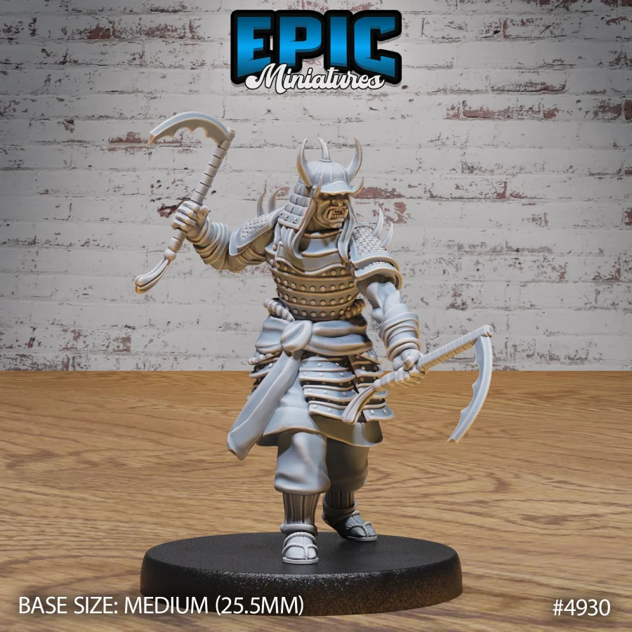 Oni Samurai Attack (Medium)