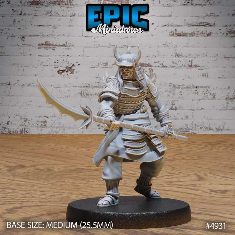 Oni Samurai Spear (Medium)