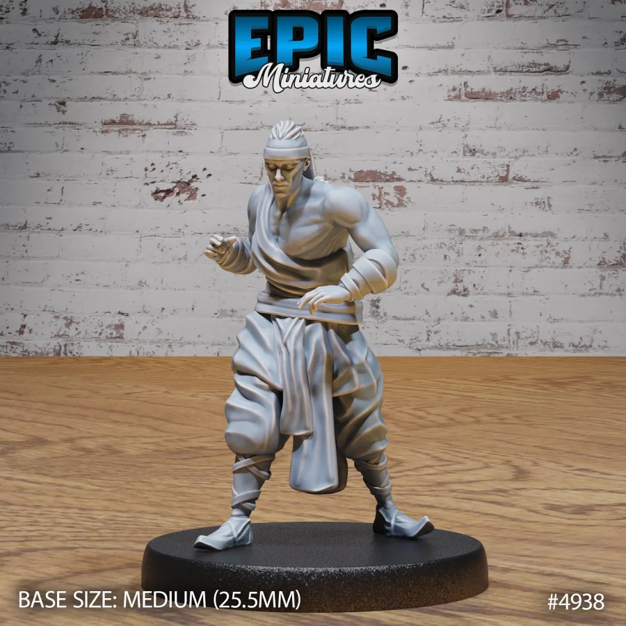 Martial Arts Monk (Medium)