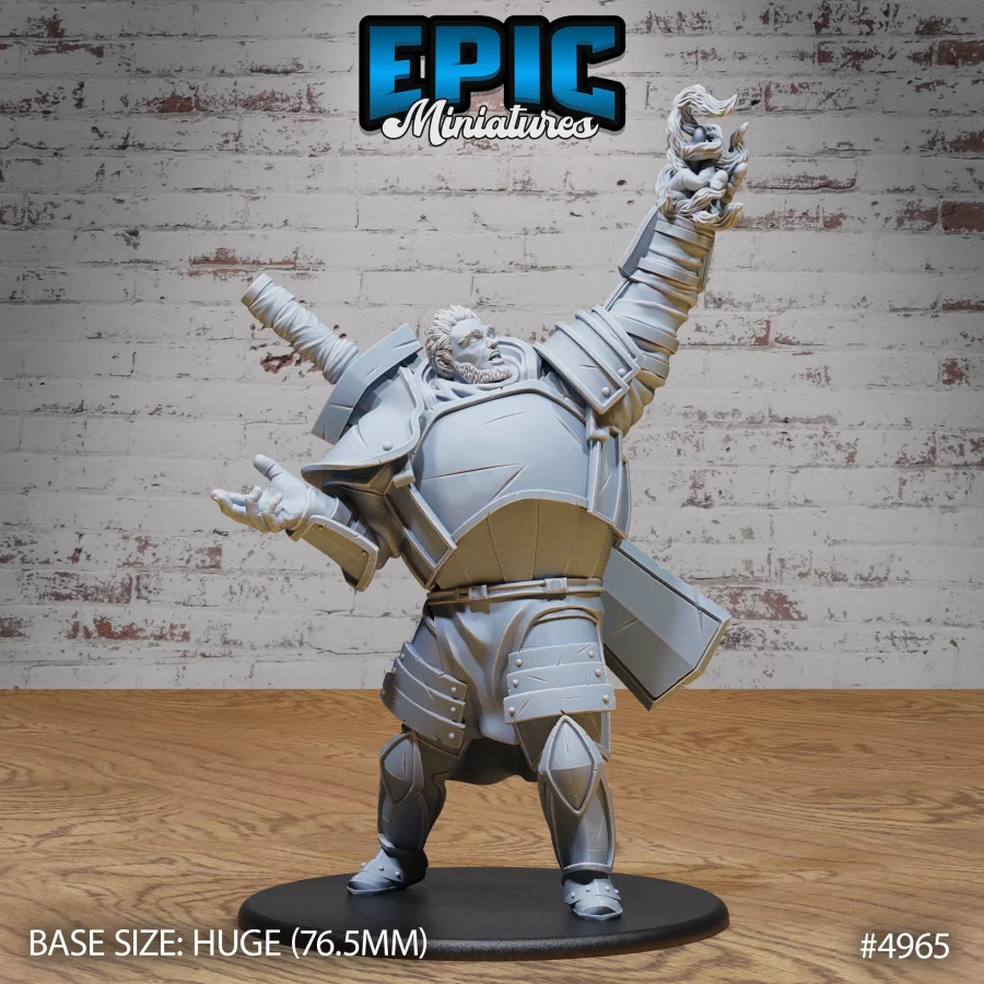 Fire Giant Victory (Huge)