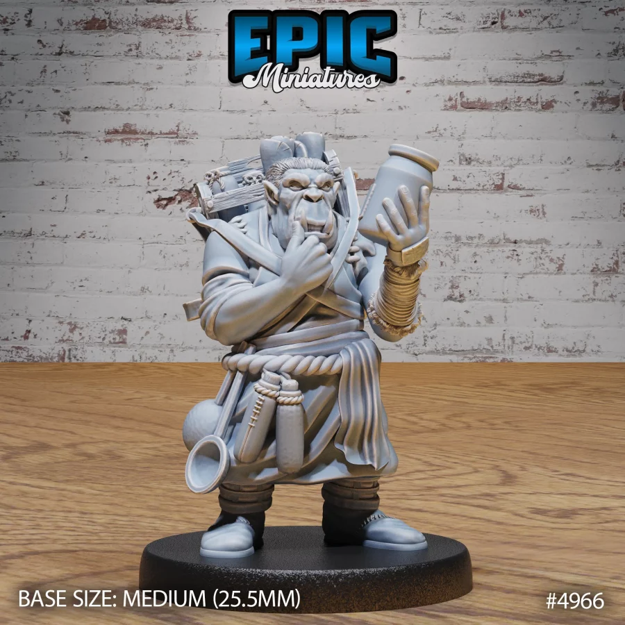 Gray Orc Alchemist (Medium)