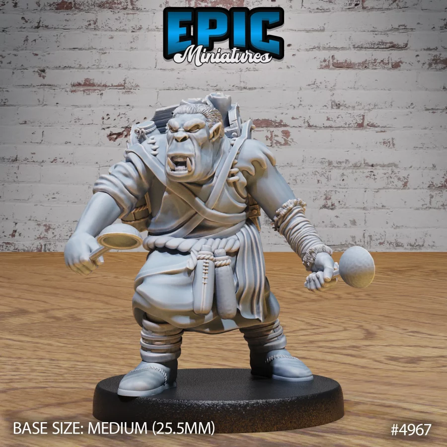 Gray Orc Alchemist Attack (Medium)