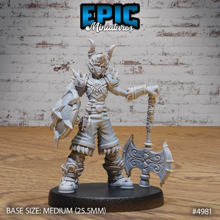 Young Barbarian (Medium)