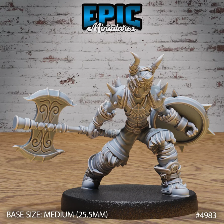 Young Barbarian Rage (Medium)