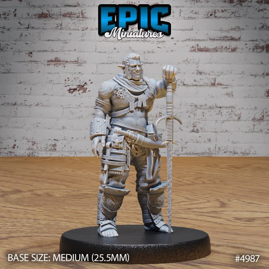 Half Orc Adventurer (Medium)