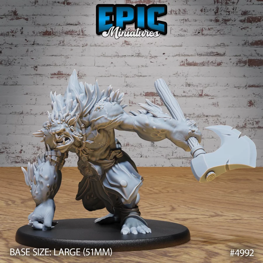 Savage Troll Kneel (Large)