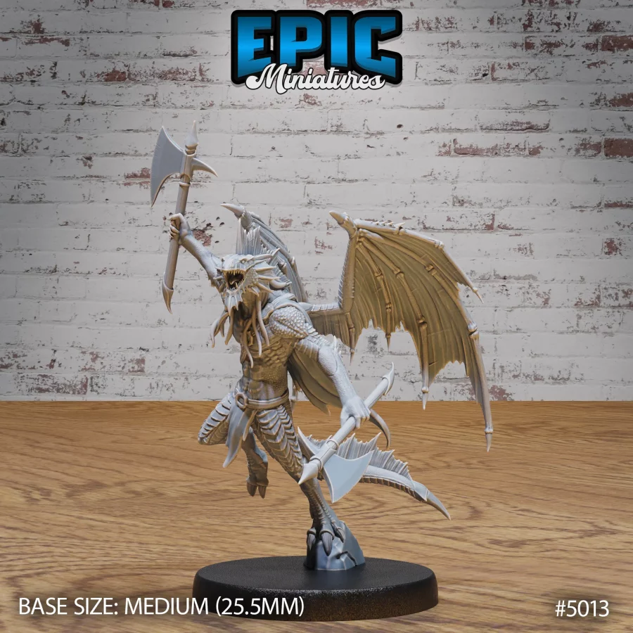 Draconic Demon Silver Attack (Medium)