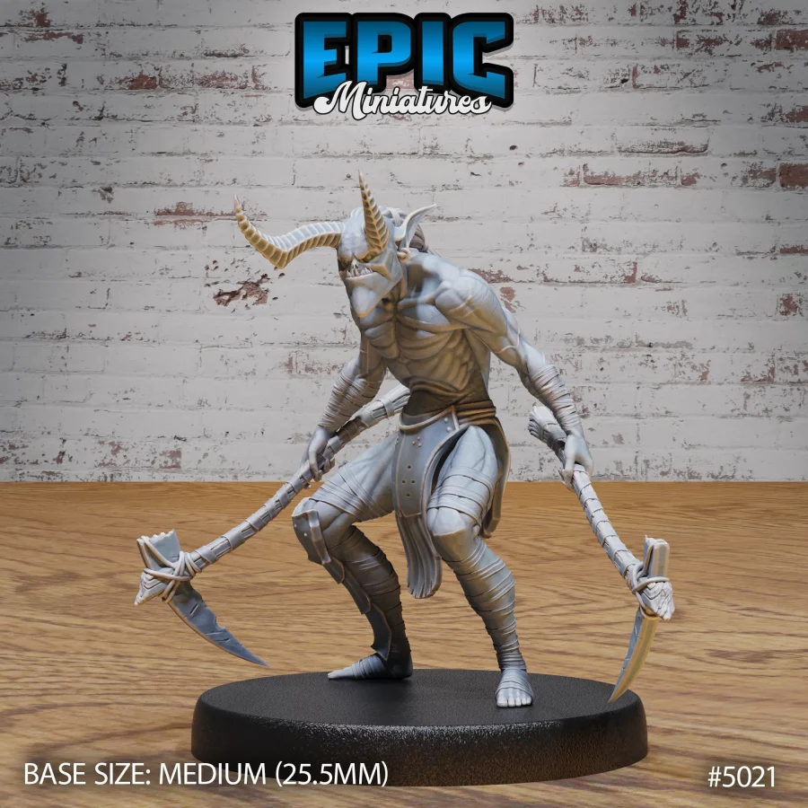 Lower Devil Warrior Axe (Medium)