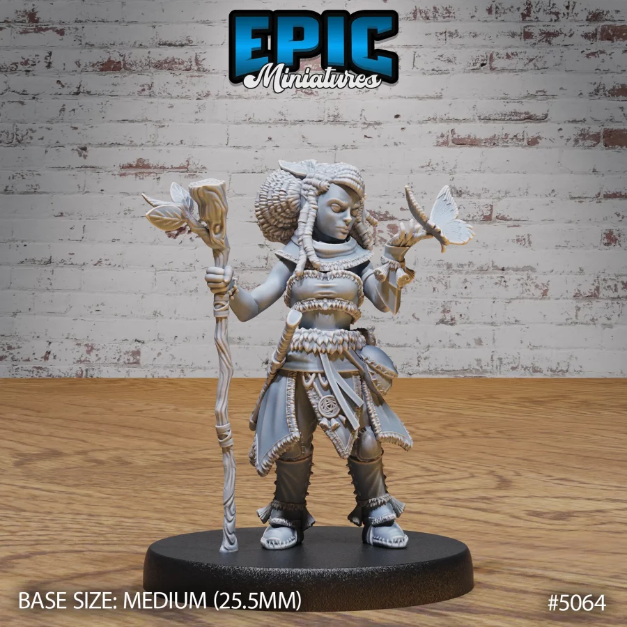 Halfling Druid Female (Medium)