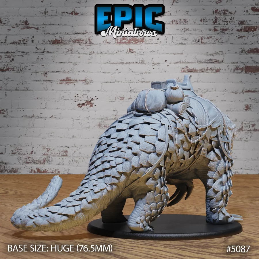 Giant Armadillo Mount / Giant Armadillo Wild / Giant Armadillo Angry Set - Image 3