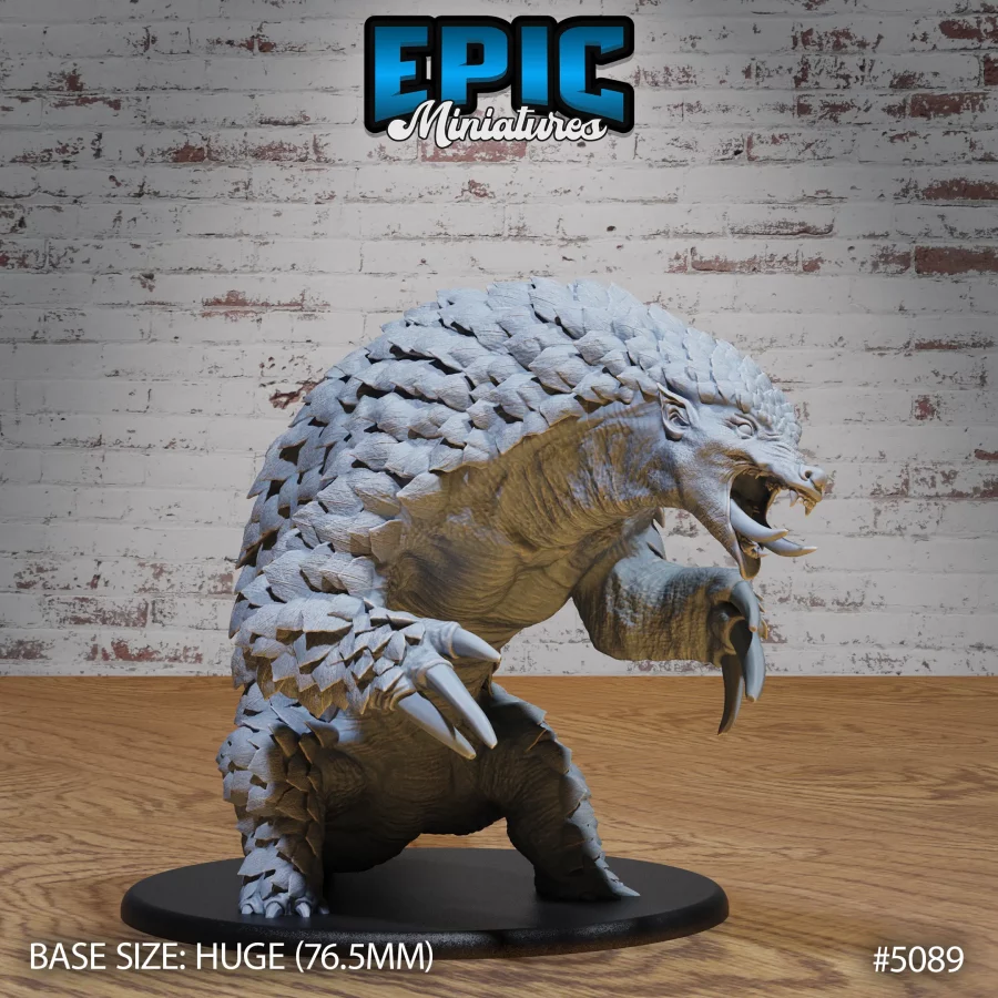 Giant Armadillo Angry (Huge)