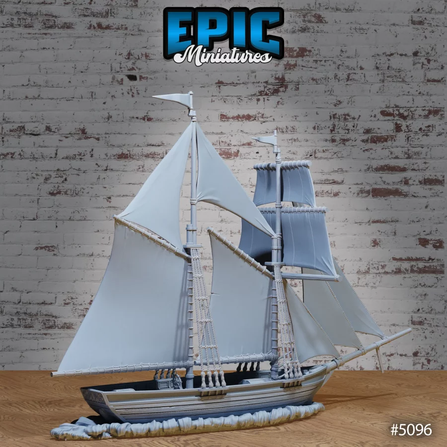 Sailing Ship - Golden Rose - Image 2