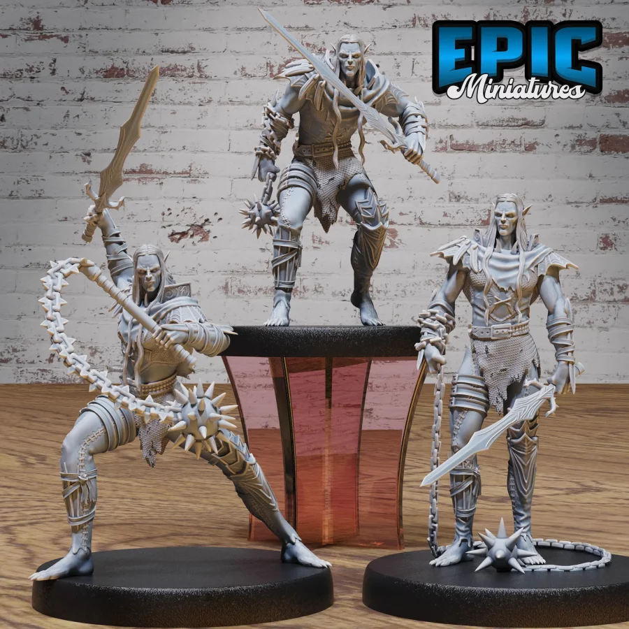 Half-Drow Slave Master Set