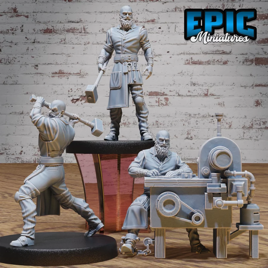 Imprisoned Blacksmith Set