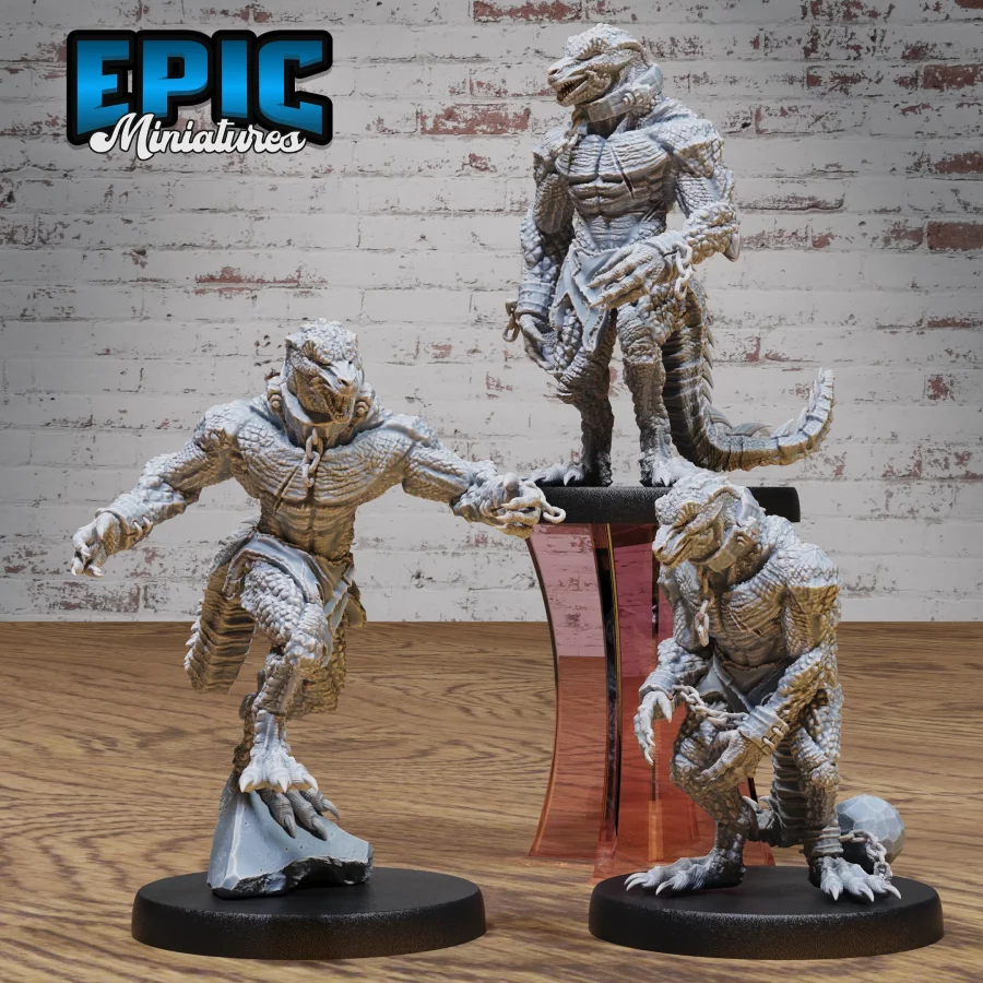 Lizardfolk Slave Set