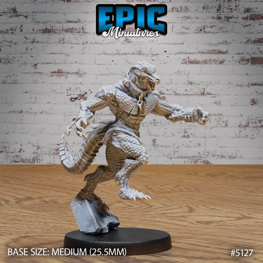 Lizardfolk Slave Attack (Medium)