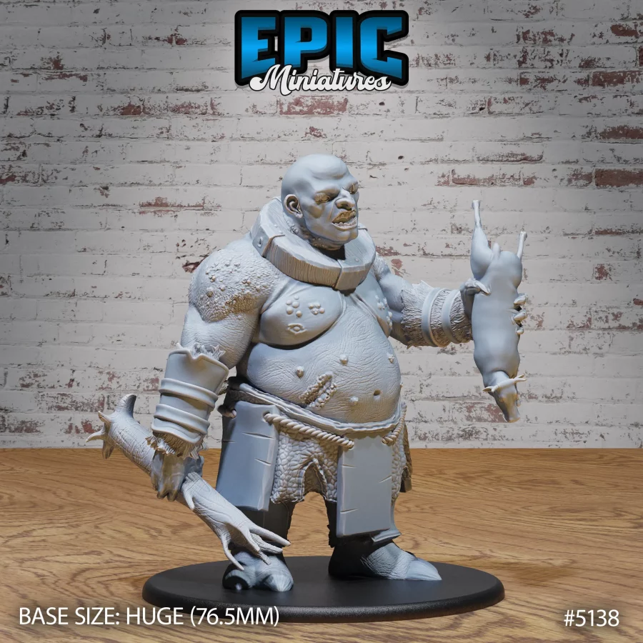 Captured Hill Giant (Huge)