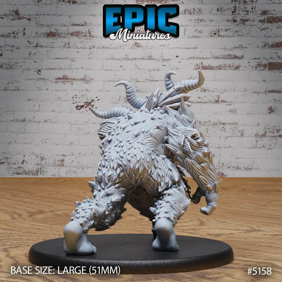 Old Yeti Chasing (Large) - Image 2