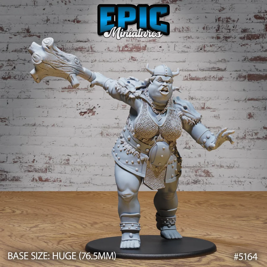 Hill Giantess Attack (Huge)