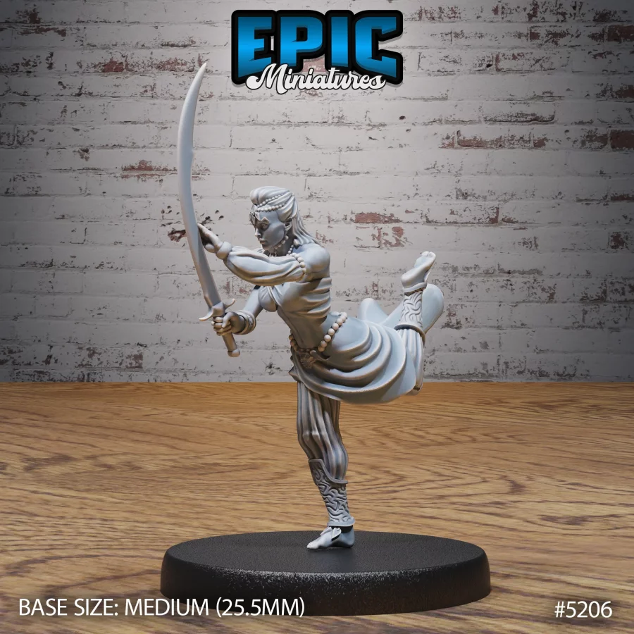 Belly Dancer Chase (Medium)