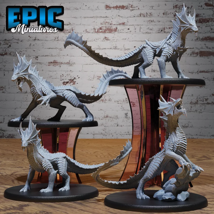 Guard Drake Brass - 2 variations / Guard Drake Brass Attack / Guard Drake Brass Roar Set