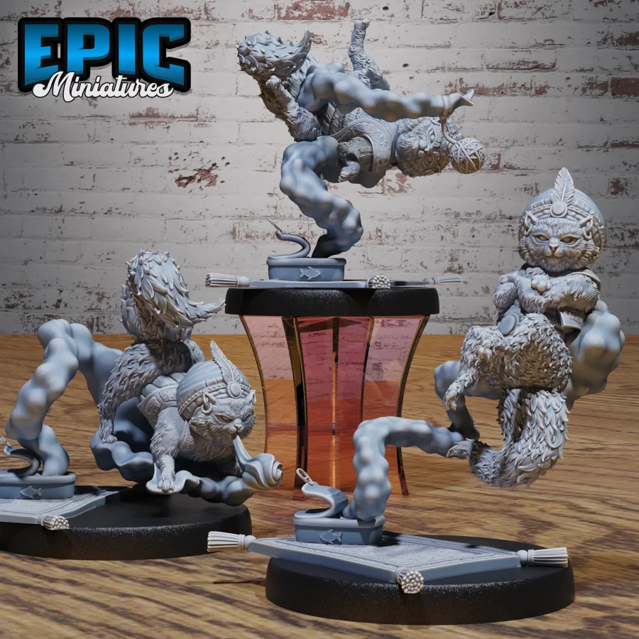Cat Djinn Set