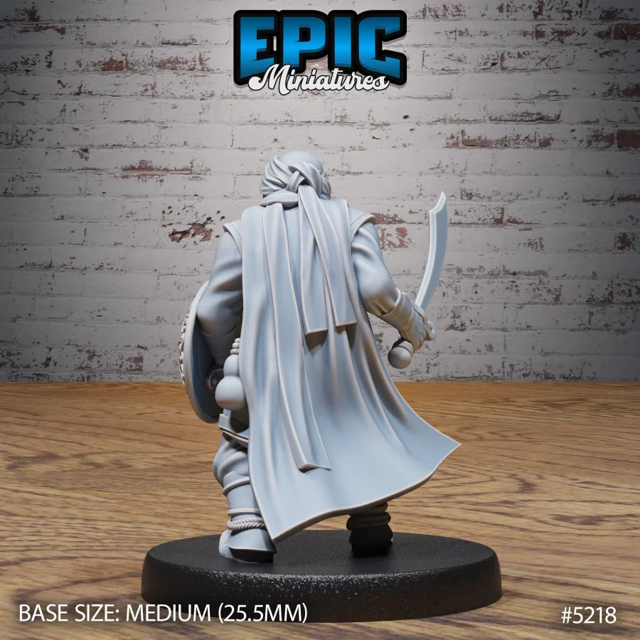 Oriental Army Swordsman (Medium) - Image 2