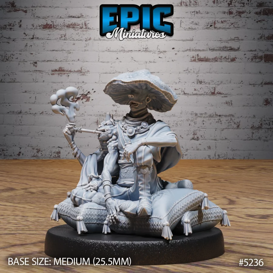 Oriental Fungi Merchant Sitting (Medium)