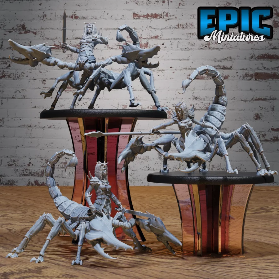 Scorpion Centaur Lady Set