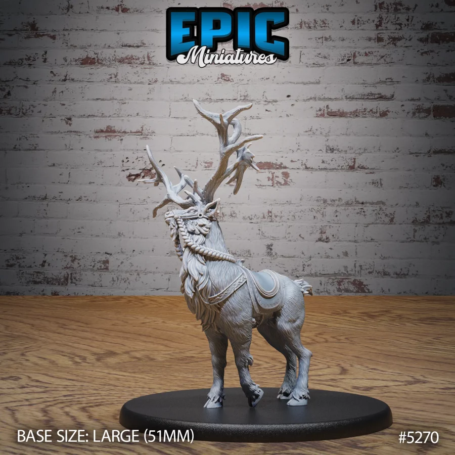 Deer King - 2 variations (Large)