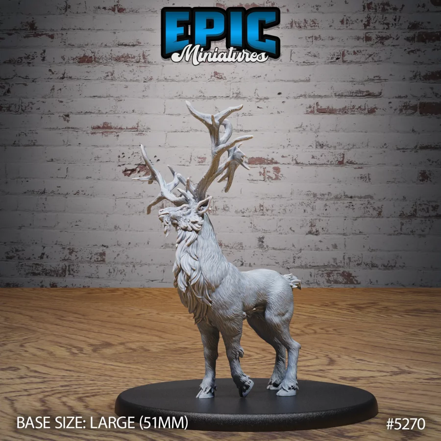 Deer King - 2 variations (Large) - Image 3