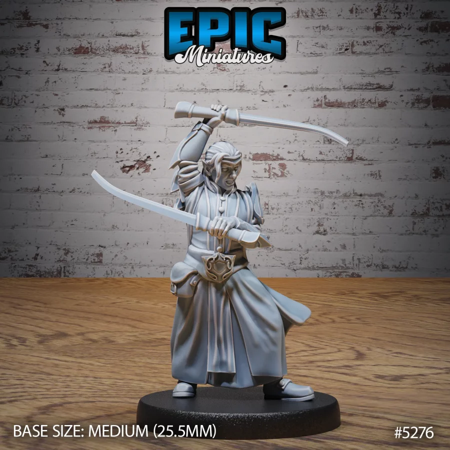 Elf Army Swordsman (Medium)