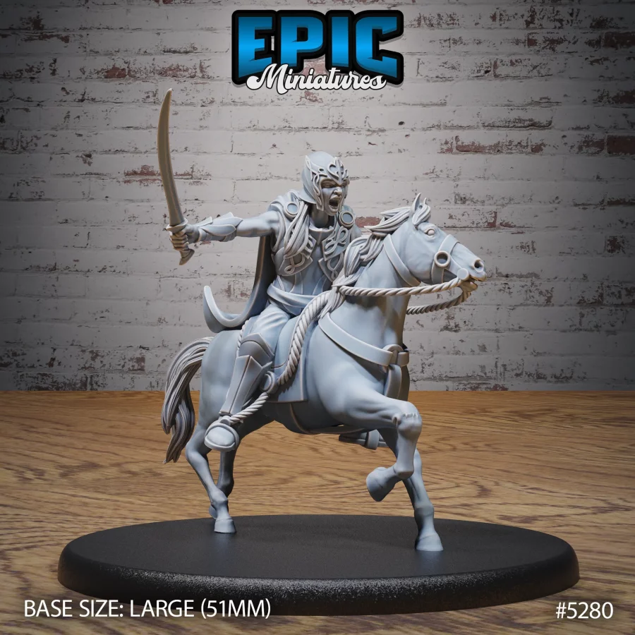 Elf Army Horse Warior (Large)
